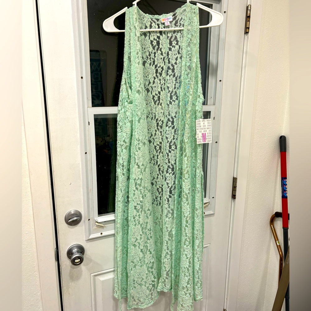 Lularoe Women’s Size Medium Lace Joy Vest